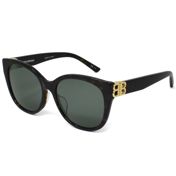 Balenciaga Sunglasses Brown Green - Picture 1 of 9